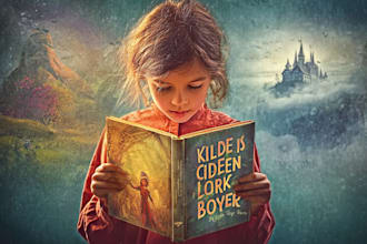 design eye catching children book cover kids book cover