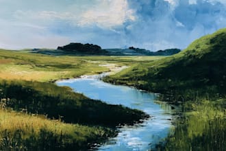 create stunning illustrations of landscapes and characters