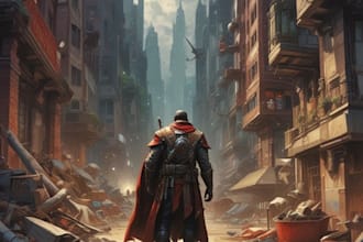design professional comic book art and pages