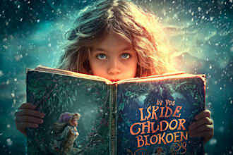 children book illustrations and children book cover