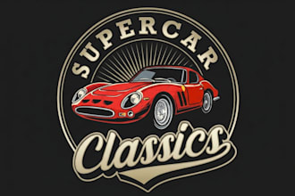 design professional exotic car dealership logo