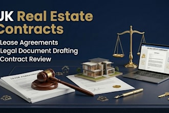 be UK online lawyer for real estate contracts lease agreements and legal writing