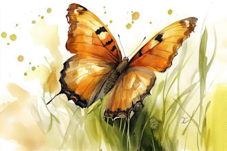 do a watercolor illustration