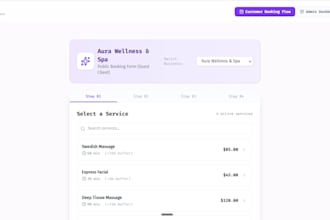 build a professional full stack web application from scratch