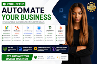 setup gohighlevel hubspot active campaign calendly pipedrive zapier automation