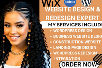 wordpress website busines website development construction website on wordpress