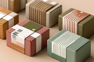 design bottle label and packaging design