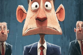 create digital political cartoon for political cartoon