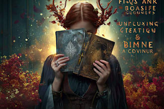 create breathtaking romance book cover or ebook cover design