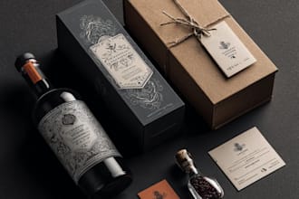do product label and packaging design