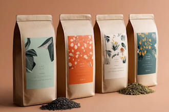design premium and unique wine label and packaging