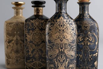 create organic product packaging or label design