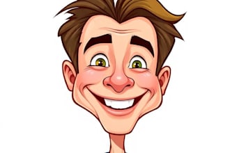 turn your photo into a fun cartoon caricature