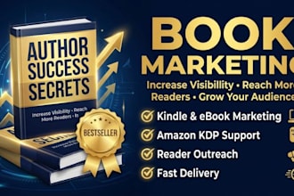 do book marketing, kindle ebook marketing, and amazon KDP promotion