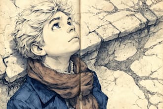 draw children book illustration
