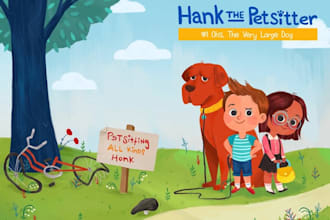 be your kids story book illustrator and character design expert