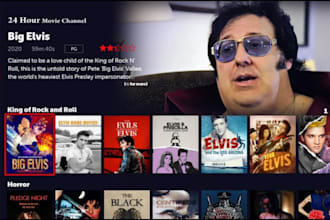 develop professional roku tv channel with vod subscription