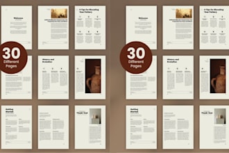 design minimalist canva ebook workbook worksheet lead magnet freebie pdf guide