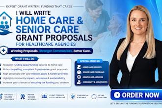 write home care and senior care grant proposals for healthcare agencies