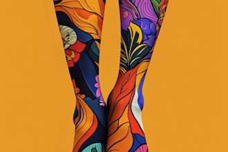 do professional custom sock designs with personalized touch