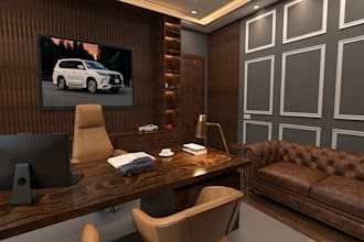 do premium commercial office interior design and renovation planning