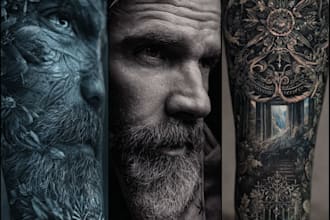 do custom tattoo leg tattoo design, tattoo artist