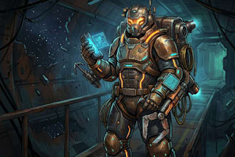 sci fi illustration and sci fi art