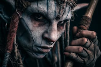 fantasy horror and fantasy horror character