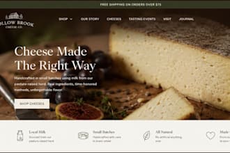 design squarespace cheese maker website firm shop website tasting event website