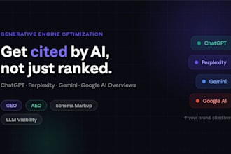 optimize your website for GEO aeo and ai search chatgpt perplexity google ai