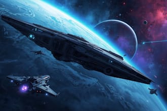 sci fi illustration and sci fi art