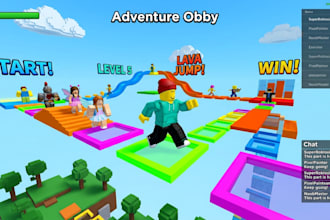 create high custom roblox character and avatars for project