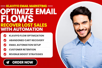 optimize klaviyo email flows abandoned cart recovery and email automation