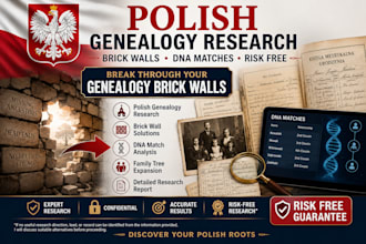 solve polish genealogy brick walls and dna match research