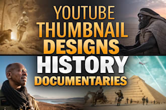 design history and documentary youtube thumbnails