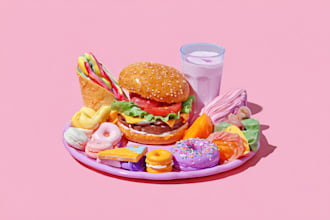 transform your food photo into modern pop art wall decor