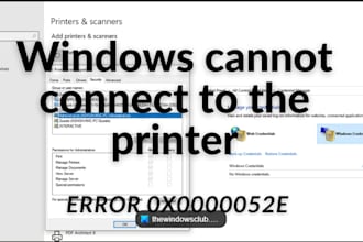 fix printer issues, network problems and provide IT support