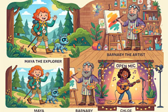 draw vector art illustrations