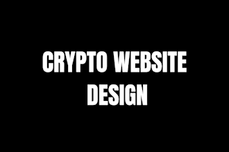 create crypto token website,coin or meme launching website on wordpress