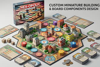 do expert board game design, card game design, and tabletop game assets