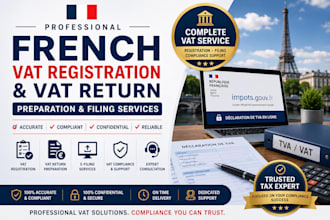 prepare and file your french vat return and vat registration