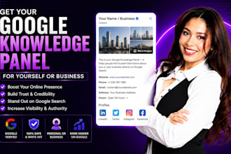 create google knowledge panel, knowledgepanel  for yourself or business
