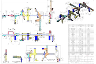 create mechanical cad models and manufacturing drawings