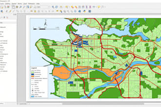 create gis map, spatial map, cartography design, website interactive map