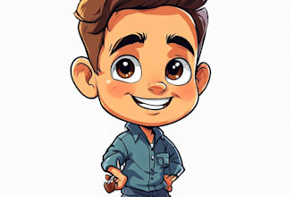 design a cartoon character