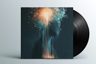 design creative album cover, mixtape cover or single artwork