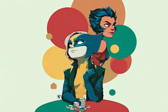 draw vector art illustrations