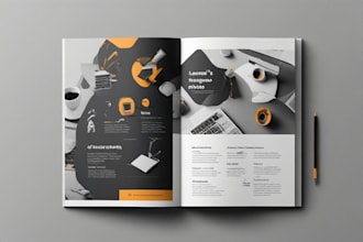 create modern product catalog design with indesign