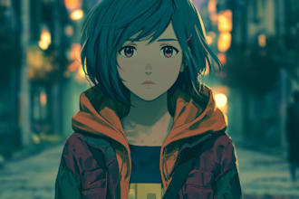 create custom anime, artistic images