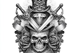 traditional old school tattoo design
